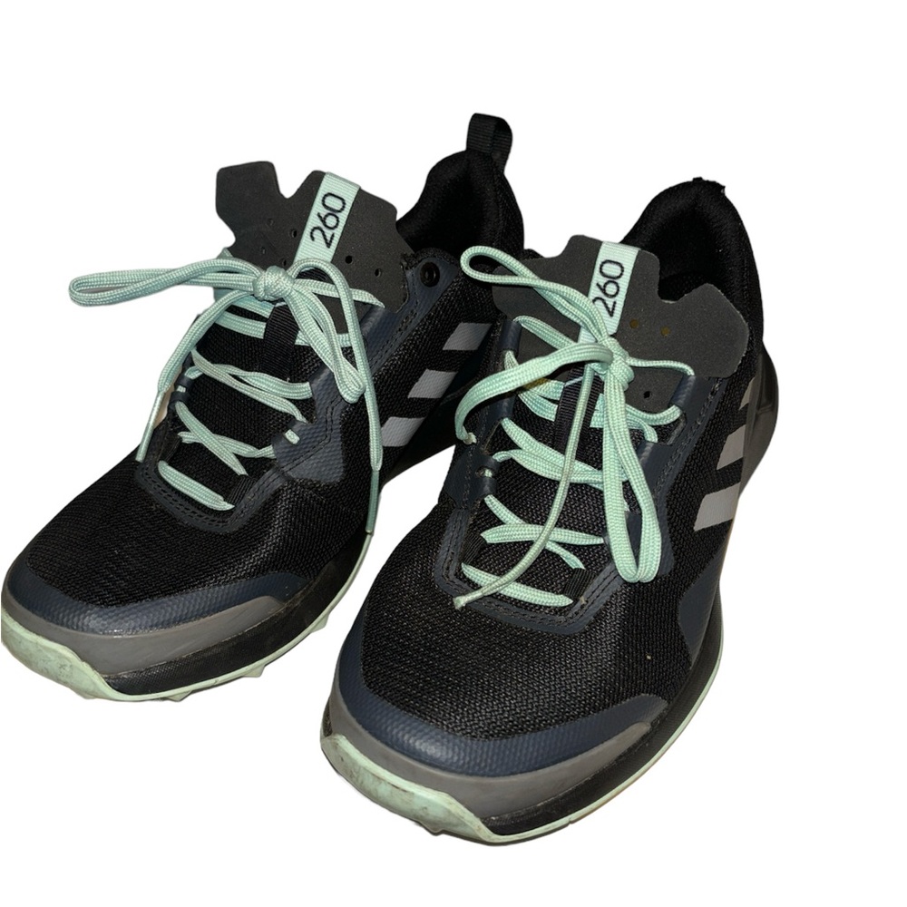 Adidas Terrex 260 black size 7 shoes trail running athletic